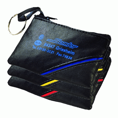 Schlüsseltaschen mit Farbstreifen 1