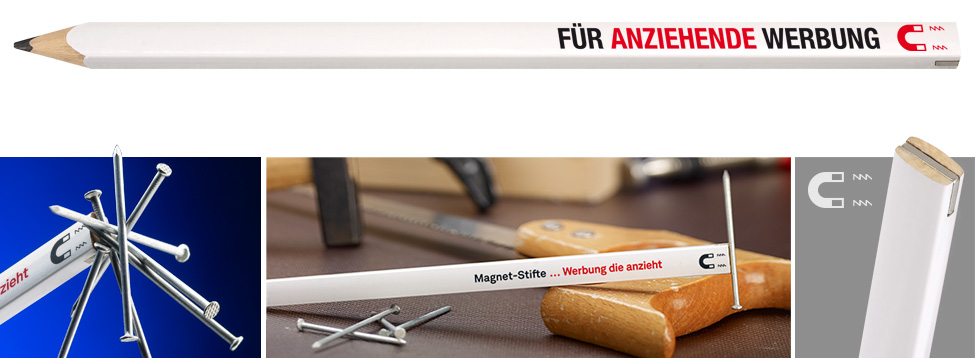 24 cm Magnet-Zimmermannsbleistift mit Digitaldruck